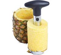 DÉBiteur d'Ananas - Easy Slicer,Outils de Cuisine, Trancheuse À Ananas/en Acier Inoxydable/Super Rapide et Facile À Gagner du Temps/Facile À Nettoyer (Noir)