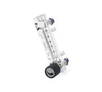 Débitmètre 6-600 ml par minute 0,1-1000 l/min Enfichable 6 8 10 mm Panneau acrylique LZM-6T Rotamètre à gaz N2 CO2 avec vanne(3 30L)