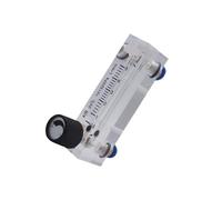 Débitmètre 6-600 ml par minute 0,1-1000 l/min Enfichable 6 8 10 mm Panneau acrylique LZM-6T Rotamètre à gaz N2 CO2 avec vanne(0.5 5L)