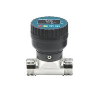 Débitmètre à affichage numérique en acier inoxydable RS485, capteur électronique de haute précision for ferme et jardin(DN25)