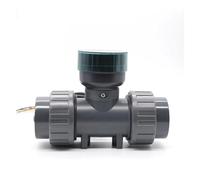 Débitmètre À Affichage Numérique Intelligent De Haute Précision, Capteur De Débit D'eau Électronique RS485 LCD For L'irrigation De Ferme Et De Jardin,Mesures précises(DN65,LCD version)