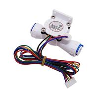 Débitmètre à effet Hall 1/4 pouces 3/8 pouces TDS/température/débit, capteur de débit de Type turbine multifonction trois en un, 1 pièces(44930)