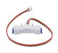 Débitmètre à effet Hall ABS, connexion rapide, 2.5 | Raccord de connecteur en plastique 1 / 4 pouces pour compteur de débitmètre de distributeur d ' eau avec Installation