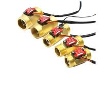 Débitmètre à effet Hall, capteur de débit d'eau en laiton, 1 pièce, YF-B1 B2 B3 B4 B5 B6 B7 B8 B9 B10 YF-DN32-T for purificateur de chauffage, cvc(YF-B3)
