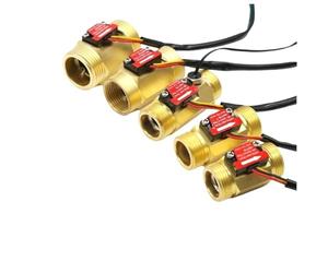 Débitmètre à effet Hall, capteur de débit d'eau en laiton, 1 pièce, YF-B1 B2 B3 B4 B5 B6 B7 B8 B9 B10 YF-DN32-T for purificateur de chauffage, cvc(YF-B1)
