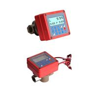 Débitmètre à engrenages ovales for dosage, distributeur d'eau et de carburant numérique, débitmètre électronique 12 V 24(1 inch-DC12V)