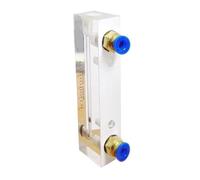 Débitmètre à flotteur acrylique LZM-6T, 1 à 1000 ml par minute, avec Valve, Installation sur panneau réglable(4-40ml Per Min,10mm Push In)