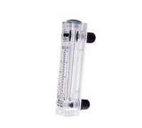 Débitmètre à Flotteur Débitmètre à rotamètre 0,5-5 Gpm 2-18 Lpm Débitmètre d'eau à Panneau Acrylique 1/2 Compteur de Mesure d'eau LZM-15(NO Regulator)