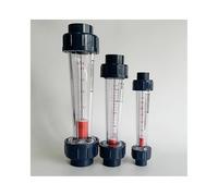 Débitmètre À Flotteur En Plastique LZS-15/25/32/40/50/65, Rotamètre À Tuyau Court, Précision De 4%, Plage De Mesure De 0 À 60 °C, 1 Pièce(Female Thread,DN15 25-250L/H)