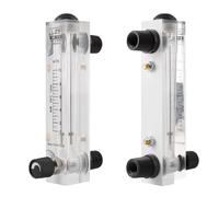 Débitmètre à flotteur réglable en acrylique LZM-15ZT, débitmètre à flotteur réglable en LPM et GPM for panneau d'air(0.1-1Nm3-h)