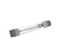 Débitmètre à flotteur, rotamètre acrylique de débitmètre à zone variable LZM-40G for une utilisation industrielle d'air comprimé liquide(16-160m3-h-G)