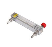 Débitmètre à gaz et à air à panneau LZB Rotamètre avec vanne de régulation(Liquid,4-40ml Per Min)