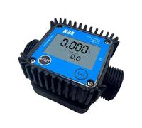 Débitmètre à micro-turbine K24 G3/8" G1/2" Capteur numérique haute pression for diesel, essence, huile, eau Haute sensibilité(G1-2 0.2-10LPM)