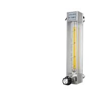 Débitmètre à section variable à tube en verre LZB-4WB, micro-rotamètre de débit for gaz, liquide, air, eau, montage sur panneau de précision(40-400ml-min)