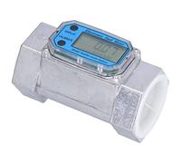 Débitmètre à Turbine 2 Pouces, 35 à 200 L/min Débitmètre électronique Numérique pour Carburant, Eau Liquide, Gazole 2,3 V-3,3 V LLW-50