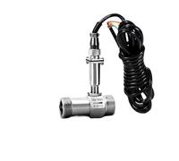 Débitmètre à turbine, capteur d'eau, liquide, signal d'impulsion, SS304, diesel, essence, lait, alcool, méthanol, eau pure(DN32)
