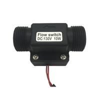 Débitmètre à Turbine compteur de fluide étanche G3/4 "interrupteur de capteur de débit d'eau en plastique magnétique Options d'unité polyvalentes(MAX 70W)