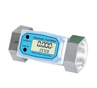 Débitmètre à turbine électronique, eau, liquide 1 1.5 2, affichage numérique, total instantané cumulatif, 1 pièce(3)