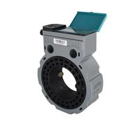 Débitmètre à ultrasons de type carte IP68, débitmètre d'eau liquide numérique DN50-150 for tuyaux en cuivre/PVC Haute sensibilité(DN150)