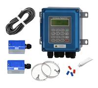 Débitmètre à ultrasons DN15-6000mm, compteur de débit liquide IP67 avec écran LCD, capteur TM-1, pour mesure précise du débit d’eau, huile, alcool et liquides industriels(SD Yes,DN15-100)