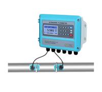 Débitmètre à ultrasons mural pince DN15-700 mm, capteur de débit liquide numérique for tuyaux en cuivre/PVC Faible répétabilité, haute sensibilité(TH-TL1-DN300-6000)