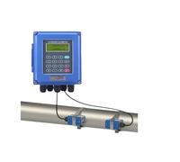 Débitmètre À Ultrasons Mural TUF-2000B Débitmètre D'eau À Ultrasons Modulaire TUF-2000M Transmetteur De Débit De Liquide Numérique DN15-700 Lectures précises(TUF-2000B TS-2)