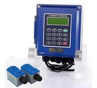 Débitmètre À Ultrasons Numérique De Haute Précision Capteur À Pince Non Invasif For Liquides DN15-DN6000mm Surveillance En Temps Réel For Systèmes D'eau D'huile Tuyauterie -30~160 ℃(DN50~700mm)