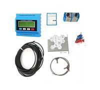 Débitmètre à ultrasons numérique TUF-2000M avec capteur de serrage externe, module débit liquide DN20-700 mm for tuyaux en cuivre/PVC Haute sensibilité, faible latence(TUF-2000M-TM)