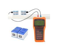 Débitmètre à ultrasons Portable TUF-2000H, Liquide Portable avec Pince TS-2, TM-1, TL-1, capteur de Pipeline IP68 DN25-DN6000, Faible répétabilité, Haute sensibilité (Host-TL1-HT)