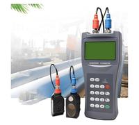 Débitmètre à ultrasons portatif, débitmètre à ultrasons à temps de transit numérique, TDS-100H-M1/M2+S1/2 capteur à support débitmètre à eau débitmètre numérique DN15-100mm