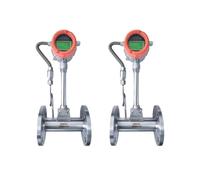 Débitmètre à vortex à pince for vapeur et air comprimé avec affichage, alimentation RS485 4-20 mA et compensation de température et de pression (1 pièce).(DN20-steam)