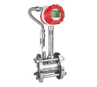 Débitmètre à vortex de gaz, affichage numérique, 24 V, 4-20 mA(1.5 inch)