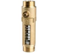 Débitmètre avec échelle d'affichage DFM 20-2M - DN20 - G33x42 (1"1/4) MM - débit 20-70 l/min AFRISO EUROJAUGE