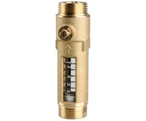 Débitmètre avec échelle d'affichage DFM 20-2M - DN20 - G33x42 (1"1/4) MM - débit 20-70 l/min AFRISO EUROJAUGE