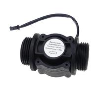 Débitmètre, Capteur de débit d'eau 2 pièces, débitmètre de carburant capteur de compteur d'eau débitmètre capteur d'eau, indicateur de compteur FS400A G1 DN25 1-60L/Min Pour remplissage de camping-car
