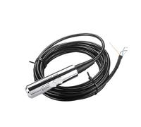 Débitmètre Capteur de niveau d'eau Submersible 4-20mA 0-5V 0-10V, capteur de niveau hydrostatique d'huile d'eau de 5m 10m 15m, sonde de mesure d'eau de réservoir(2M Range 5M Cable,0-10V Output)