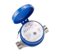 Débitmètre Compteur D'eau Froide For Jardin Et Maison, Avec Raccords Gratuits, À Pointeur Rotatif Mécanique 360, Mesure De L'eau