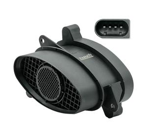 Débitmètre d’air compatible pour BMW E81, E87, E46, E90, E91, X3, X5... | et E92, E93, E60, E61, E83, E53 | Débitmètre air 2.0 D (M47) | 13627788744