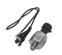 Débitmètre D'Air Capteur de débit d'air Transducteur de pression universel 5 V 1/8 NPT 30/100/150/200/300/500/1000 PSI pour huile, carburant, air, eau avec connecteur(1000PSI)