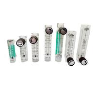 Débitmètre d'air de gaz LZQ avec vanne commande, tuyau cannelé 8mm LZQ(Lzq-4 1-10lpm)