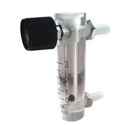Débitmètre d'air en plastique LZQ-2 3LPM Hauteur 80 mm Débitmètre d'oxygène avec vanne de régulation Débit réglable(0-3.0LPM)