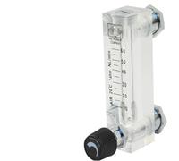 Débitmètre d'air H2O, débitmètre d'azote avec vanne de régulation, 0,1/0,2/0,3/0,4/0,5/10/16/20/25/30/35/40-1000 ml/l/min(AIR,0.1-1 L-MIN)