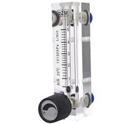 Débitmètre d'air H2O, débitmètre d'azote avec vanne de régulation, 0,1/0,2/0,3/0,4/0,5/10/16/20/25/30/35/40-1000 ml/l/min(H2O,0.05-0.5 L-MIN)