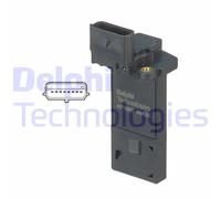 Débitmètre d'air sans boîtier AF10682-12B1 DELPHI pour OPEL CHEVROLET VAUXHALL