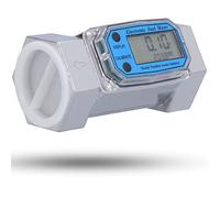 Débitmètre de Carburant,avec Ecran LCD Numérique pour Carburant Liquide, Eau, Gazole 2 Pouces 2,affichage clair, alimenté par batterie,2.3 V-3.3 V, 35-200L/ min