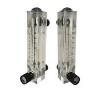 Débitmètre de gaz 1pc 240 LPM avec vanne réglable débitmètre à rotor d'air débitmètre d'air à panneau(36mm)