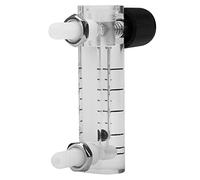 Débitmètre de gaz, Débitmètre 0-3LPM Débitmètre avec vanne de régulation pour l'oxygène/air/gaz