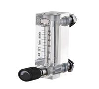 Débitmètre de gaz, débitmètre d'oxygène et d'air, Débitmètre à Flotteur à Panneau Femelle 1/4" BSPT M18, débitmètre gaz/Liquide/air, rotamètre(200800ml PM Liquid)