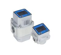 Débitmètre de gaz haute précision avec écran LCD numérique, for gaz naturel liquéfié, oxygène, DN15/20/25 Haute sensibilité(DN15-3KG)