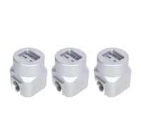 Débitmètre de gaz mécanique, affichage numérique électronique de haute précision, débitmètre de racines for gaz naturel, oxygène, Air comprimé(DN20)